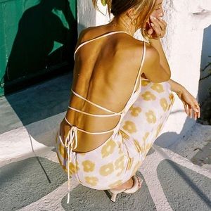 Kika Dress Smudge Floral